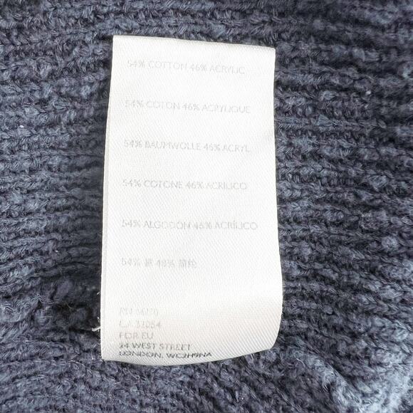 Free People Navy Blue Knit Forever Sweater Long‎ Sleeve Romper S - Picture 6 of 7